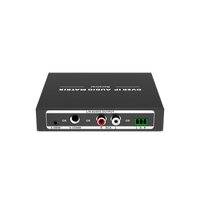 Extensor de Audio sobre IP | PCM 2.0 | 120 m | Matriz Flexible 1 a 1 / 1 a N / N a N | Interfaces Profesionales | Protección ESD | Solo Receptor