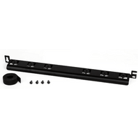 Barra para Aliviar Tensión o Peso Atrás de Patch Panel, Para Administración de 72 Cables, Color Negro