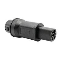 Adaptador de Conector EV / Entrada Tipo 1 (SAE J1772) / Salida NACS / 7 kW / 32 A / 220 V AC / Monof�sico / Uso Interior y Exterior