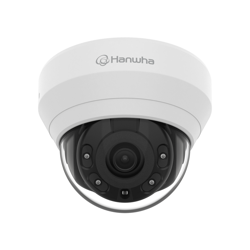 Camara Domo IP 4 Megapíxeles (2560x1440) / Visión Nocturna IR 20 mts / Lente 4 mm / WDR 120 dB / PoE / IP67 / ONVIF / WiseStream II