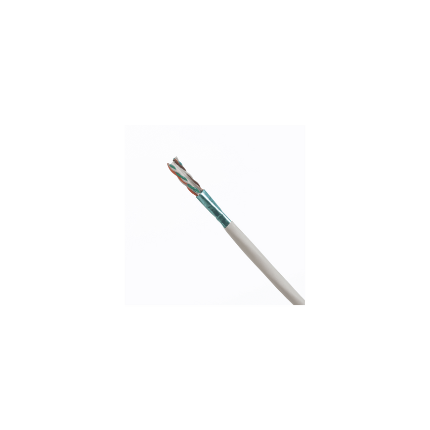 Bobina de Cable UTP de 4 Pares, Vari-MaTriX HD, Cat6A, 23 AWG, LSZH-3 (Libre de Gases Tóxicos), Color Blanco, 305m