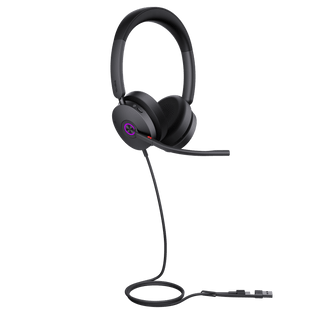Diadema Yealink UH48 Dual Teams USB-C/A Certificada para Teams y Soporte Multiplataforma UC