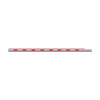Brazo Recto 4 mts / Iluminación Rojo-Verde para Barreras Hikvision DS-TMG320 / Octagonal Recto