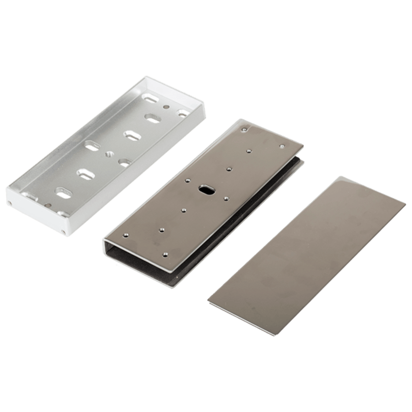 Montaje Para Puerta de Vidrio Tipo "U" / Para Chapas Magnéticas de 1200 Lbs / Secolarm