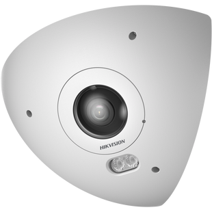 Cámara Fisheye Network DeepinView 6 MP / 360° Panorámica / 2560 × 2560 / IR 15 m (49.2 ft) / IP67 IK10 / Audio Bidireccional / Deep Learning / Heatmap / 20 Modos Visualización