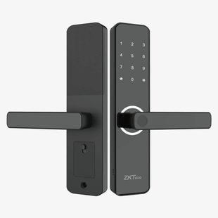 Cerradura Inteligente / Huella Digital y Wi-Fi / Mortise Europeo DIN / 300 Usuarios / App ZSmart / Carga Emergencia Micro-USB