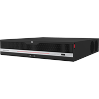 NVR 12 Megapixel (4K) / 32 Canales IP / 8 Bahías de Disco Duro / 2 Tarjetas de Red / Soporta RAID / HDMI en 4K / Soporta POS / Reconocimiento Facial / Bases de Datos / Hasta 100,000 Fotografías