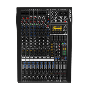 Consola de Mezcla Analógica DS-QAPMCR8-A | 8 Canales | 6 Entradas Mic/Línea | 12 Salidas | DSP Efectos | USB Media | Bluetooth | Montaje en Rack