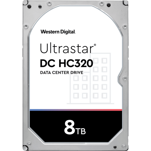 Disco Duro Enterprise 8 TB / Wester Digital (WD) / Serie Ultrastar / Recomendado para Data Center y NVRs de Alta Capacidad / Alto Performace