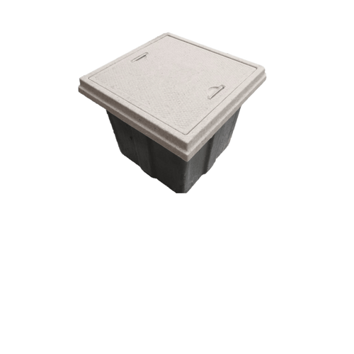 Registro Eléctrico para uso Peatonal 60x60x40 cm, Resistencia 3 Toneladas