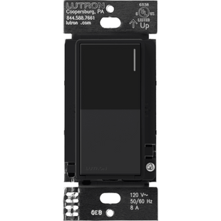 (RadioRa3) Apagador Sunnata color blanco para linea Radio Ra3, 8A de iluminacion, 5.8A Motor