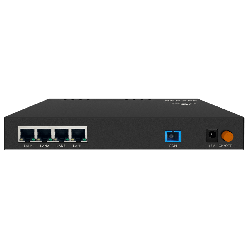 ONU Dual EPON/GPON / 4 Puertos PoE 802.3af/at Gigabit / 1 Puerto SC/UPC