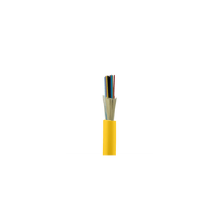 Cable de Fibra Óptica de 24 Hilos, Monomodo OS2 9/125, Interior, Tight Buffer 900um, No Conductiva (Dieléctrica), OFNR (Riser), Precio Por Metro