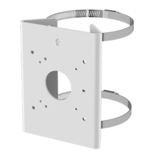 Soporte para Poste Serie 35 / Material Aluminio + Acero Inoxidable / Capacidad de Carga Máxima 4 kg / Compatible con Accesorios Honeywell / Para Cámaras de Seguridad Exteriores