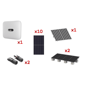 Kit Solar Interconexion  / 6 kW  220Vca / Inversor HUAWEI/ Montaje Incluido