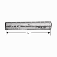 Empalme de Aluminio a Compresión para Media Tensión / Para Conductores de Aluminio o ACSR  336.4 (18-1) / Prellenado con Penetrox / Aplicaciones de Distribución Aérea