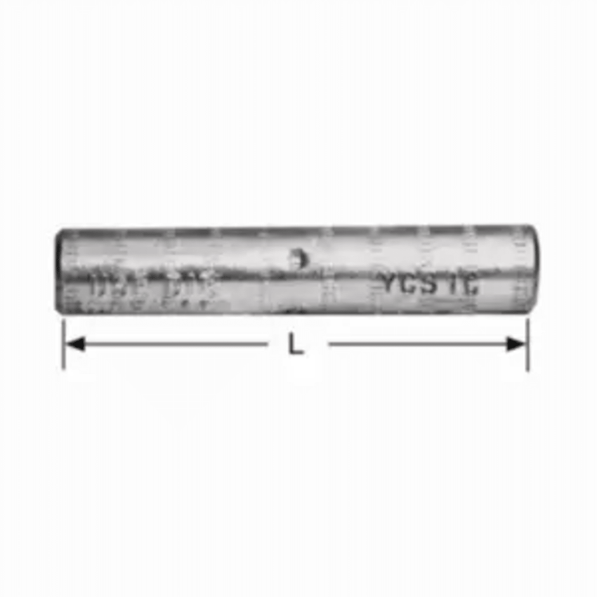 Empalme de Aluminio a Compresión para Media Tensión / Para Conductores de Aluminio o ACSR  336.4 (18-1) / Prellenado con Penetrox / Aplicaciones de Distribución Aérea