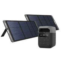 KIT DE ENERGÍA PORTÁTIL ECOFLOW E980 Y PANEL SOLAR 200W