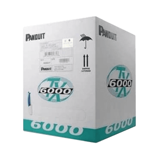 Bobina de Cable UTP 305 Metros (1000 Pies) de Cobre, TX6000™ PanNet, Reelex, Amarillo, Categoría 6 Mejorado (23 AWG), PVC (CM), de 4 Pares