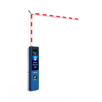 Barrera Vehicular IZQUIERDA Todo en Uno / Brazo Articulado Incluido de 4 mts / Cámara ANPR Integrada / Boton de Ayuda / Pantalla LCD / Apertura en 4 segundos