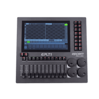 Consola de Iluminación DMX EPLT1 / 2 Universos  / Pantalla 10.1" Multitáctil / 10 Faders + 4 Ruedas / WiFi Integrado / Flight Case Incluido