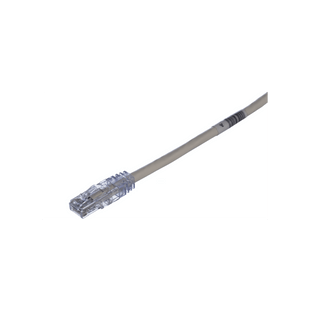 Cable de Parcheo TX6, UTP Cat6, 24 AWG, CM Color Blanco Mate, 0.61 Metros (2 Pies)