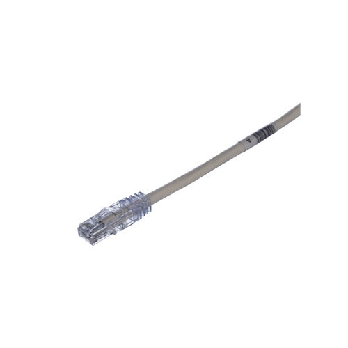 Cable de Parcheo TX6, UTP Cat6, 24 AWG, CM Color Blanco Mate, 0.61 Metros (2 Pies)