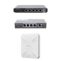 Equipos Ruijie DEMO Ideal para Probar Integraciones de Redes y WiFi 5 con CCTV