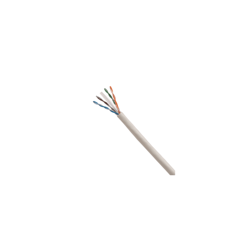 Bobina de Cable UTP 305 m. de Cobre, TX6000™ PanNet, Blanco, Categoría 6 Mejorado (23 AWG), CMP (Plenum), de 4 pares