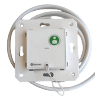 Módulo Asistencial de Empotrar IP67 / Material ABS Antimicrobiano / Botón Cancelación / Indicador Luminoso de Alarma y Presencia / RS485 / Compatible Cajas Europeas y Americanas