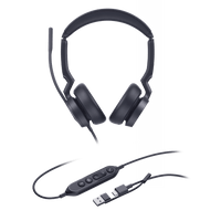 Diadema Alámbrica Yealink UH46 Dual USB-C/A Certificada con Microsoft Teams