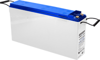 Batería Ciclo Profundo 12V, Terminales Laterales , 180 Ah / AGM-VRLA / Uso en Aplicación Fotovoltaica /Terminales Tipo Tornillo T4