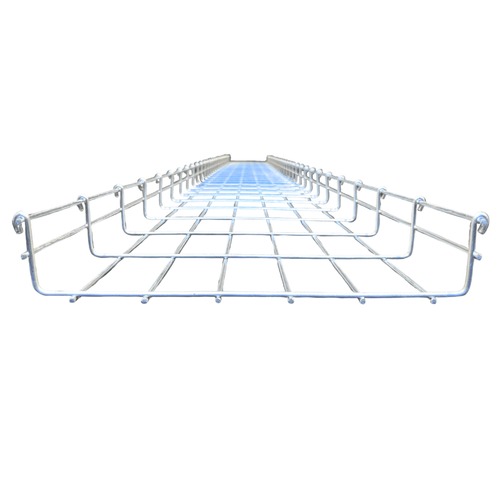 Charola Tipo Malla Línea MallaFils® 300x54 mm para hasta 232 Cables Cat6 / Uso Interior con Acabado EZ / Tramo 3 m