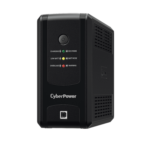 UPS de 750 VA/375 W, Topología Línea Interactiva, Entrada 120 Vca NEMA 5-15P, y 8 Salidas NEMA 5-15R, Puerto USB, Con Regulador de Voltaje (AVR)