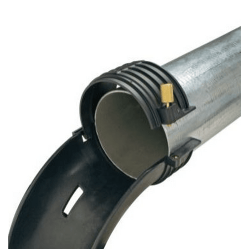 Conducto tipo cascada Tak-Ty™, 4 in, negro