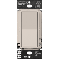 (RadioRa3) Apagador Sunnata color blanco para linea Radio Ra3, 8A de iluminacion, 5.8A Motor