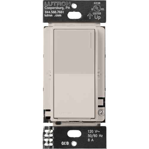 (RadioRa3) Apagador Sunnata color blanco para linea Radio Ra3, 8A de iluminacion, 5.8A Motor
