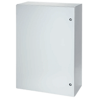 Gabinete Eléctrico de Control (Línea Concept) de 610 x 610 x 203 mm NEMA 4/12, Acero Color Gris Claro