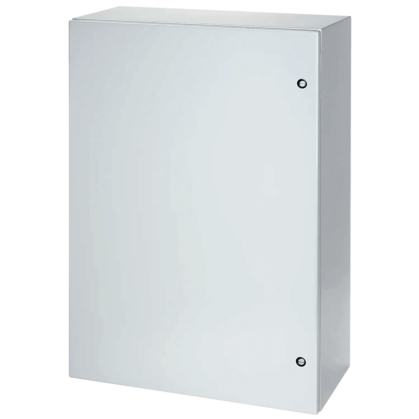 Gabinete Eléctrico de Control (Línea Concept) de 610 x 610 x 203 mm NEMA 4/12, Acero Color Gris Claro