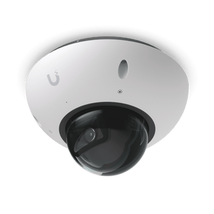 UniFi G6 Dome – Cámara 4K Antivandálica y Todo Clima con Sensor de 8 MP (1/1.8”), Motor de IA Multi-TOPS y Visión Nocturna Infrarroja de Largo Alcance