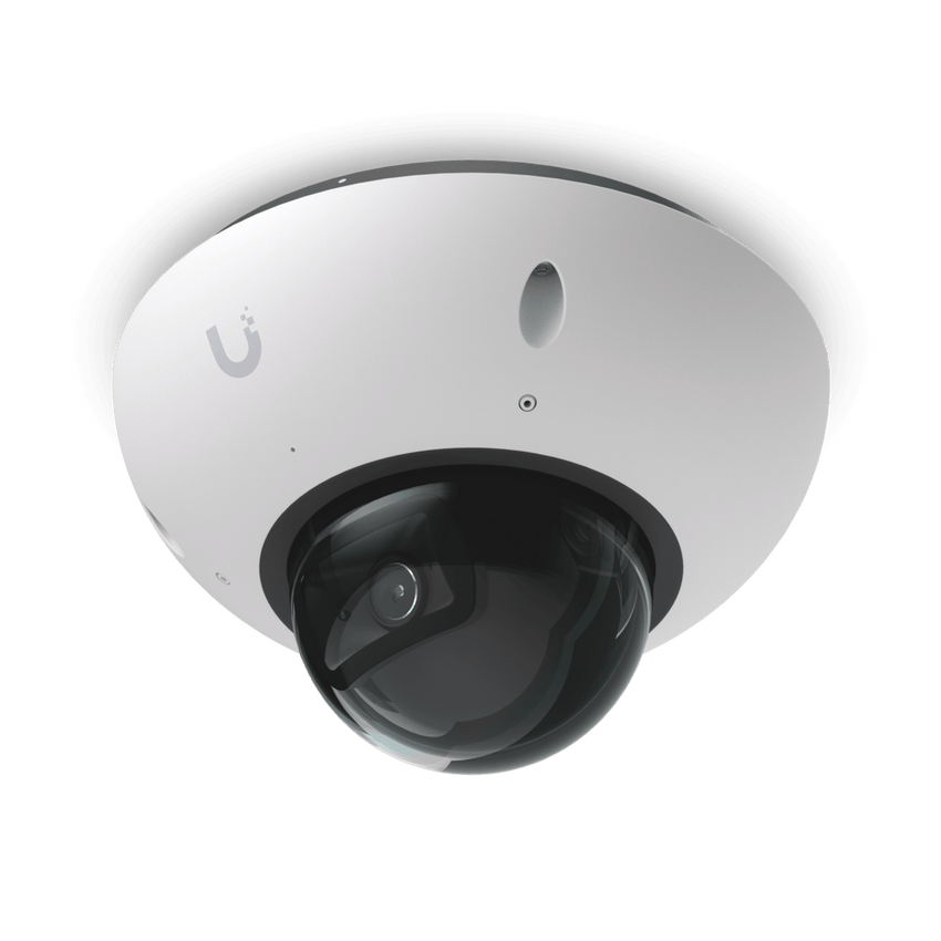 UniFi G6 Dome – Cámara 4K Antivandálica y Todo Clima con Sensor de 8 MP (1/1.8”), Motor de IA Multi-TOPS y Visión Nocturna Infrarroja de Largo Alcance