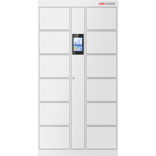 Locker Inteligente de 12 Espacios con Reconocimiento Facial Incluido de 8" / MAESTRO / Uso para Visitantes y/o Empleados / Fácil Uso y Puesta en Marcha