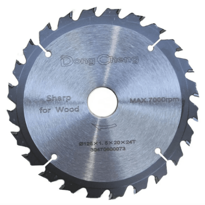 Hoja de Sierra de 5 in y 24 Dientes.