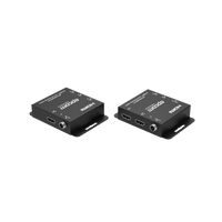 Kit Extensor HDMI | 4K30 hasta 100m | Cat6 | Transmisión sin Compresión | Soporta PoC Bidireccional | EDID y Audio 5.1CH