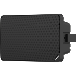 Bocina (Altavoz) IP con Bluetooth | Montaje para pared | Alimentación PoE | 10 watts | Biblioteca de Audios Pregrabados | Voceo | Instalación Horizontal y Vertical | Color negro | Compatible con Hik-Connect / Hik-Central Professional