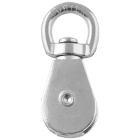 Garruchas para Noria / Fabricación en Zinc / Acabado Niquelado / 4 Diámetros de 3/4" a 2" / Carga Límite de Trabajo 50-90 kg / Polea para Tendedero / Certificación ISO 9001:2008