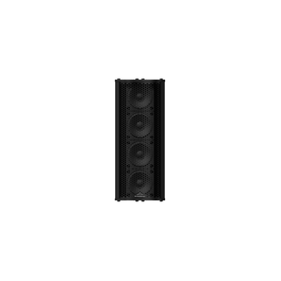 Altavoz De Arreglo Lineal Tipo Torre, 187°H/45°V, Con 4 Bocinas Alta Fidelidad, Ideal Para Entornos Reverberantes, Consumo 40W, Color Negro, Certificado UL 1480, Serie LineWave