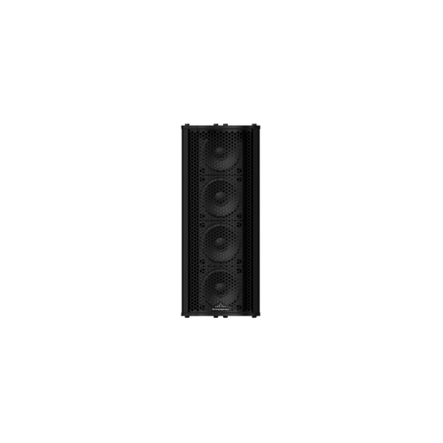 Altavoz De Arreglo Lineal Tipo Torre, 187°H/45°V, Con 4 Bocinas Alta Fidelidad, Ideal Para Entornos Reverberantes, Consumo 40W, Color Negro, Certificado UL 1480, Serie LineWave