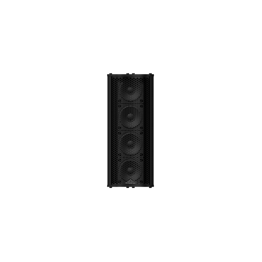 Altavoz De Arreglo Lineal Tipo Torre, 187°H/45°V, Con 4 Bocinas Alta Fidelidad, Ideal Para Entornos Reverberantes, Consumo 40W, Color Negro, Certificado UL 1480, Serie LineWave