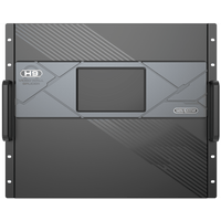 Video Wall Splicer H5 / Procesador Video Wall 5U / Modular Plug-in / 10 Slots Entrada / 3 Slots Salida / 48 Capas / 62.4 Millones Pixels / FPGA Hardware / 4K HDR10 / Web Control / Redundancia